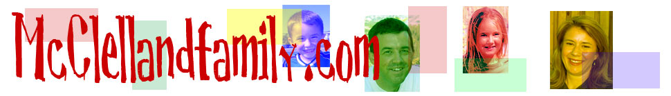 McClellandfamily.com header image 2