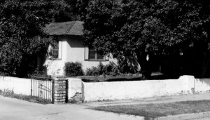 The McClelland house in Santa Maria, c 1968.